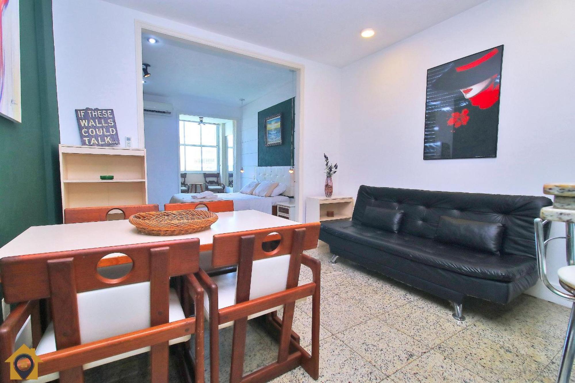 Appartamento Otimo P/ 4 Pessoas Em Copacabana *
